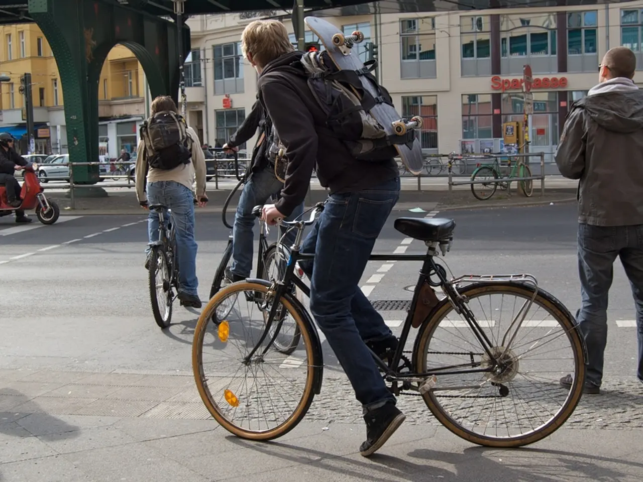 Avoiding a fall at intersections post-hip surgery, these convenient, dual-sided pedals are now...