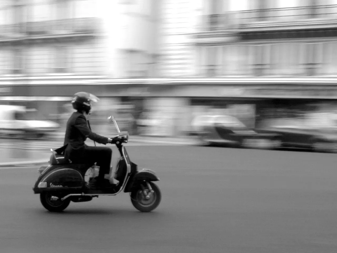 Teenager on an e-scooter involved in an accident, as reported by the Polish police
