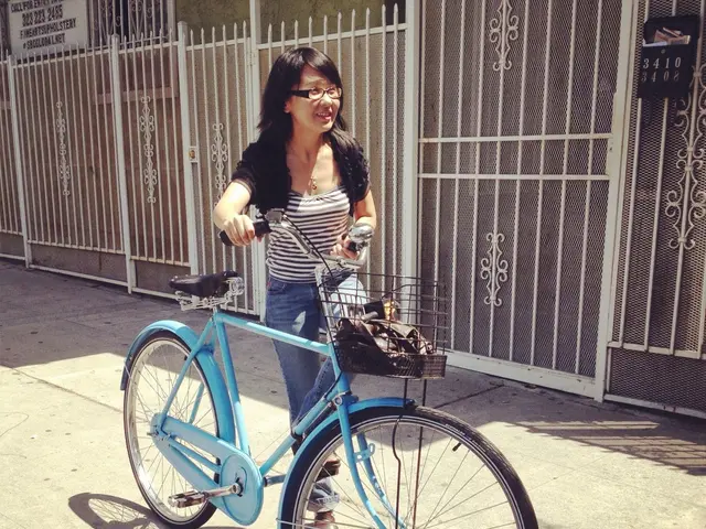 Amy Hudson triumphantly finished cycling all stages of the 21-day Tour de France, including...